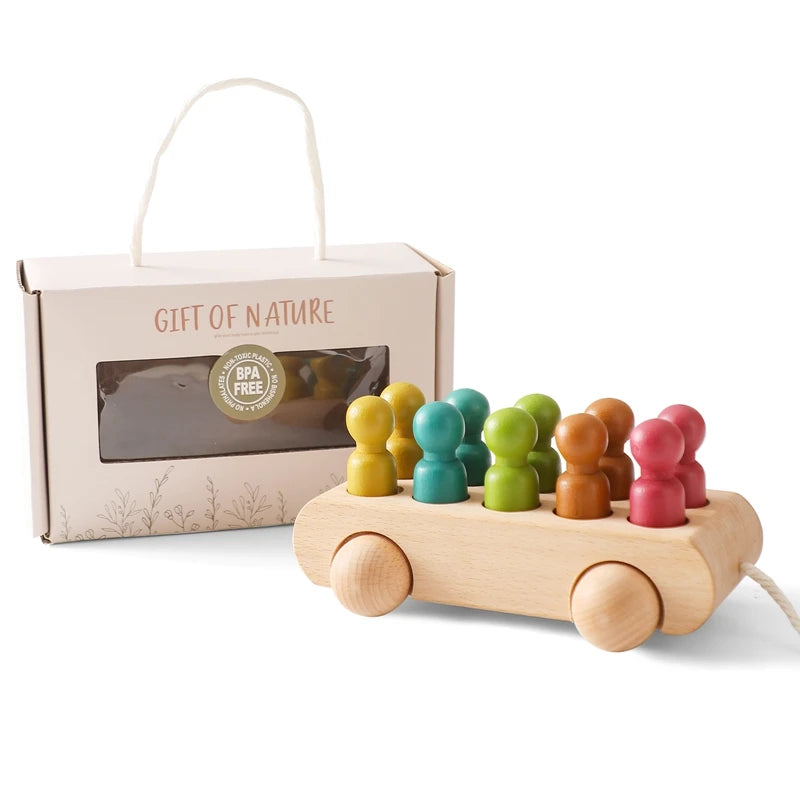 Wooden Train Toy