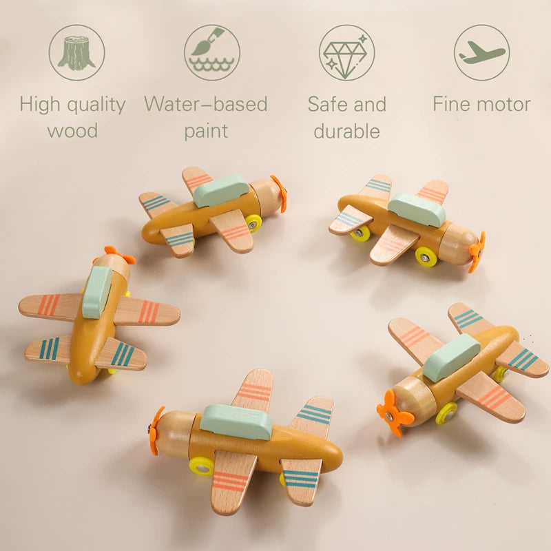 Wooden Train Toy