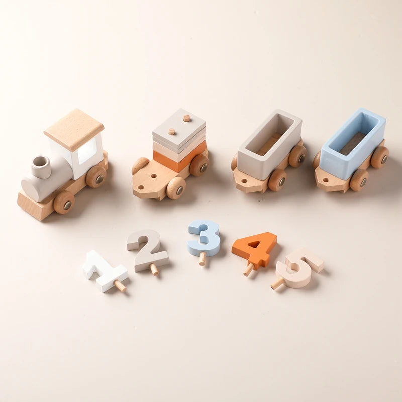 Wooden Train Toy