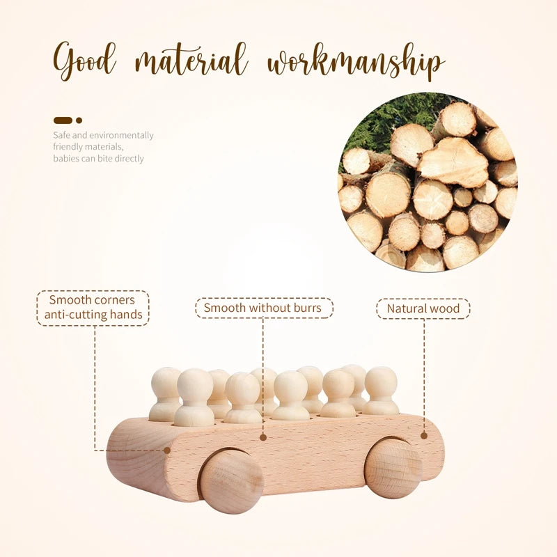 Wooden Train Toy