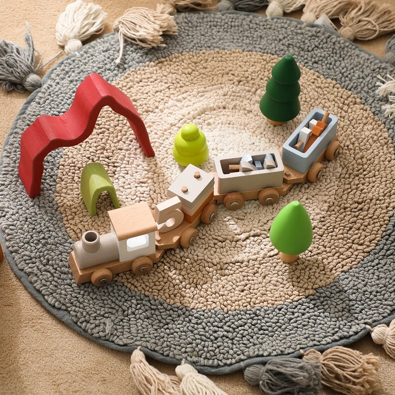 Wooden Train Toy
