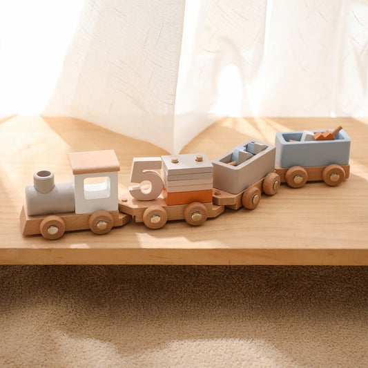 Wooden Train Toy