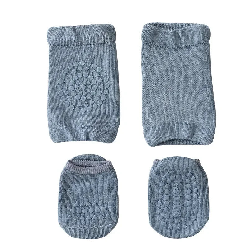 Baby Knee Pads Socks Set